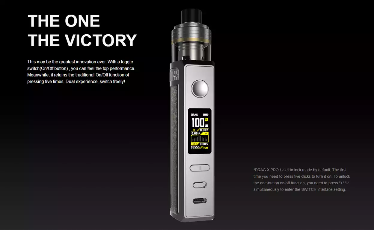 kit Drag X Pro 100W gobi grey